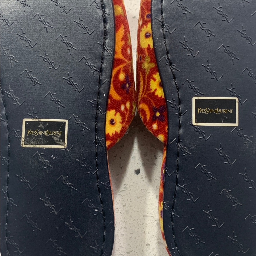 Vintage YvesSaintLaurent Slippers - Picture 4 of 6